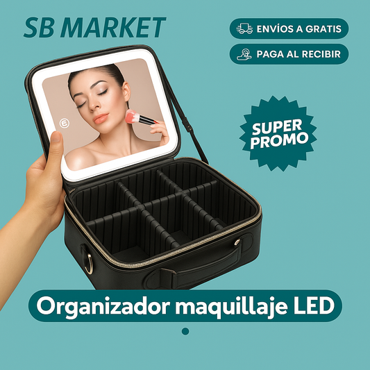 Organizador Maquillaje Espejo led®