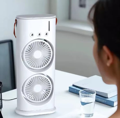 VENTILADOR HUMIFICADOR DOBLE EcoBrisa®